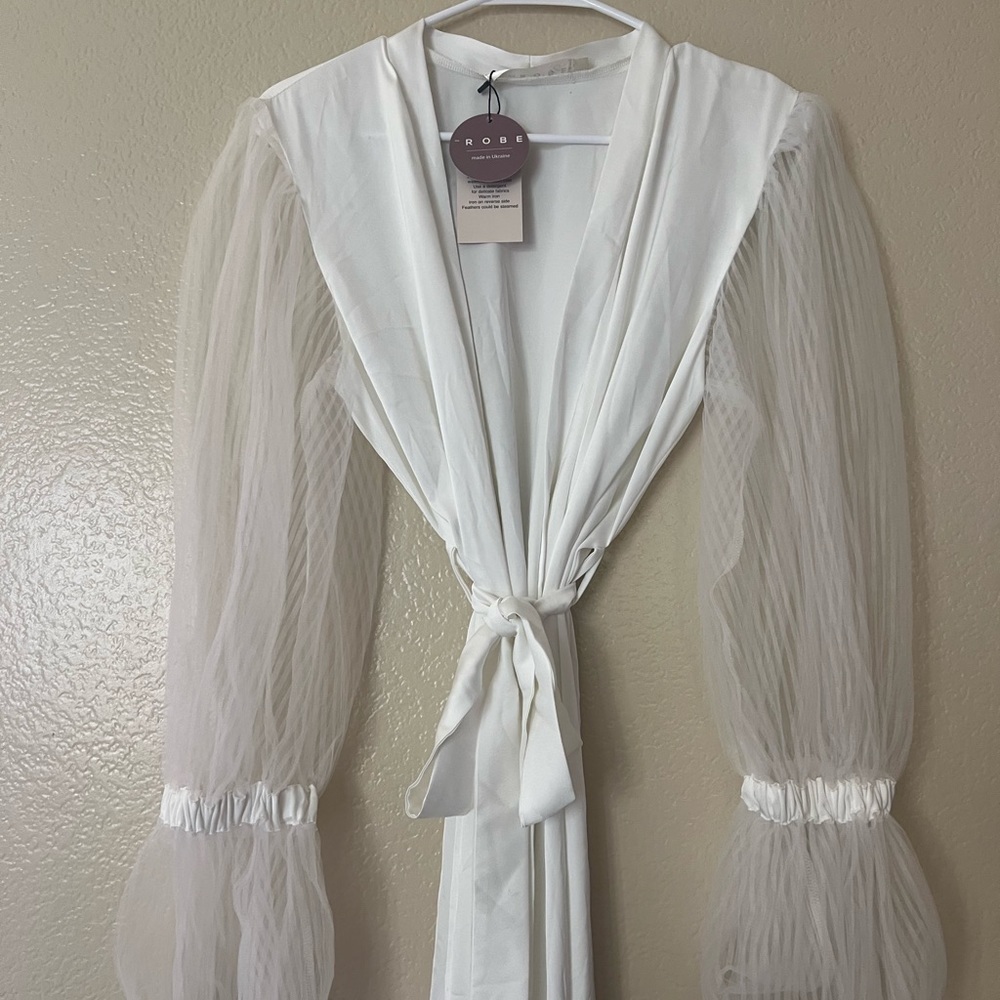 The robe made in Ukraine size M